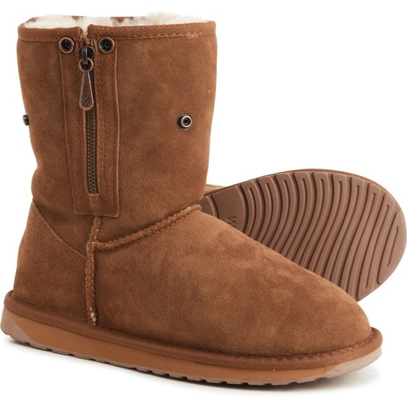 Sheepskin Shearling Lining Side Zip Boots from EMU - Picture 2 of 16